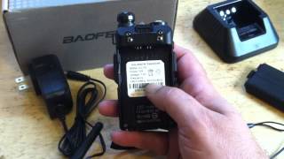 Baofeng UV5R Unbox component descriptions assembly setup long version [upl. by Edmonds]