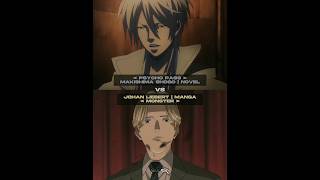 Makishima Shogo vs Johan Liebert  Outsmarting shorts [upl. by Enyaht499]