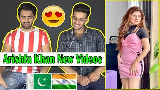 Arishfa Khan Latest Moj Videos  Pakistani Reaction [upl. by Zetnahs]