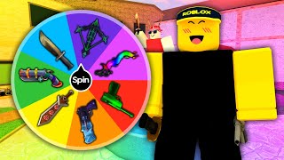 SPIN for FREE GODLY 1v1 Murder Mystery 2 [upl. by Anahsohs]