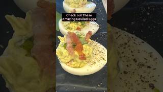 The BEST Deviled Eggs Recipe shorts easter [upl. by Strephon]