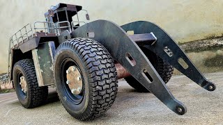 Homemade wheel loader  Caterpillar 994 scale 114  part 6  rc action homemade [upl. by Colby]