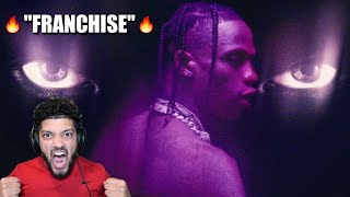 TRAVIS SCOTT MAKES YOU WANT TO RUN THROUGH WALLS quotFRANCHISEquot REACTION [upl. by Auka]