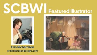 SCBWI Featured Illustrator Erin Richardson [upl. by Nasah385]