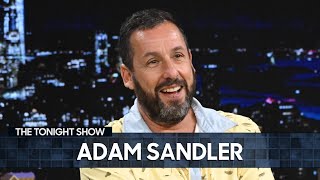 Adam Sandler Talks Happy Gilmore 2 Travis Kelce Cameo and Subway Busking in New York City [upl. by Sparky]