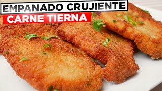 Los FILETES EMPANADOS de TU ABUELA 😜 JUGOSOS y CRUJIENTES 🥩😍 5 TRUCOS FÁCILES [upl. by Brantley]