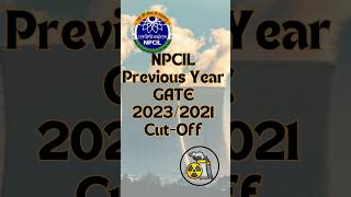 NPCIL Recruitment 2024  NPCIL GATE cutoff  NPCIL GATE 2024 [upl. by Groeg]