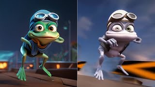 Crazy Frog  Flash funny Cartoon meme  Frog Dance  Crazy Frog  The Flash Funny  3D Art Fun Meme [upl. by Avilla]