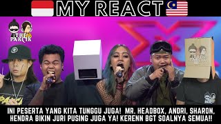 REACTION MR Headbox Andri Sharon Hendra X Factor Indonesia 2021 [upl. by Epstein100]