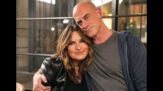 LongAwaited Kiss Mariska Hargitay and Christopher Meloni on SVU [upl. by Aitropal]