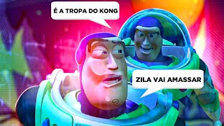 KONGðŸ¦ VS ðŸŠKONDZILLA KKKKKKKKK O X1 MAIS ESPERADO DO ANO QUEM VENCE [upl. by Hgielar123]