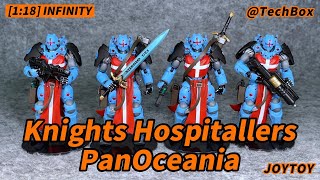 Joytoy Infinity PanOceania Knights Hospitallers 118 scale action figure [upl. by Kahle4]