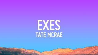 Tate McRae  exes Lyrics [upl. by Anilehs]