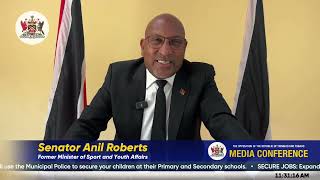 Senator Anil Roberts  Opposition Press Conference – May 23 2024 [upl. by Aveer]