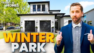 Winter Park Custom Home You Could Actually Afford  Parade of Homes Orlando 2023 [upl. by Fellows813]