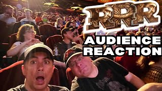 FIRST TIME WATCHING  RRR Movie Reaction  American Audience Theater Response [upl. by Onairotciv]