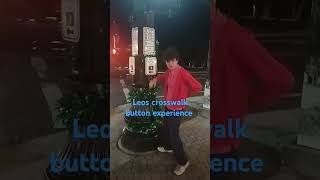 Leos crosswalk button experience [upl. by Nitsirhc]