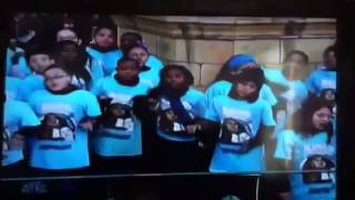 Ps22 chorus in the Macys thanksgiving day parade [upl. by Ian]