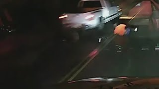 VIDEO Dallas Dowdy Ferry Road cameras may be key in catching driver who hit man with truck [upl. by Sakhuja]