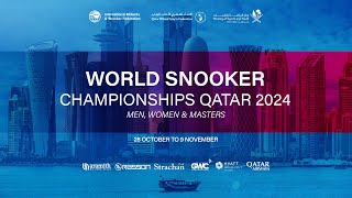 IBSF  WORLD CHAMPIONSHIPS MEN QATAR 2024  DAY 6 [upl. by Ilona]