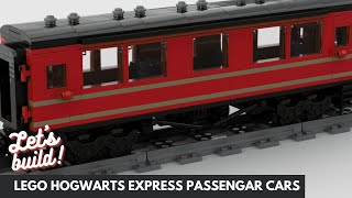 Lets build some LEGO Hogwarts Express Train Cars [upl. by Methuselah]