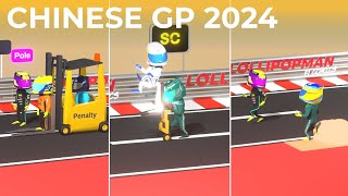 Chinese GP 2024  Highlights  Formula 1 Comedy [upl. by Nosrak]