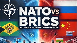 NATO vs BRICS Military power comparison 2024 [upl. by Sale]