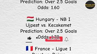 Football Betting Tips for May 10th Top Predictions amp Odds Analysis [upl. by Alber]