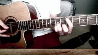 You Me At Six  Stay With Me acoustic cover TUTORIAL [upl. by Nahsin706]