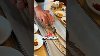 Most Expensive Fish At restaurant 🤯 [upl. by Jordison]