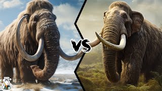 Mammoth vs Mastodon – Which Was More Powerful [upl. by Allemat716]