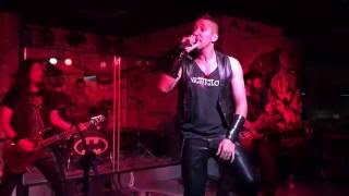 Carry On Manowar Song  Cover by Nightglow  live  Gasoline Road Bar Brescia [upl. by Nydroj]