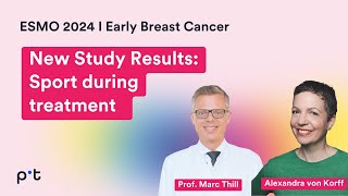 Early Breast Cancer Sport during treatment  New Study Results [upl. by Haeel822]