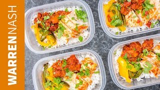 Chipotle Chicken Meal Prep Recipe  High Protein  JUST 3g fat  Recipes by Warren Nash [upl. by Veejar]