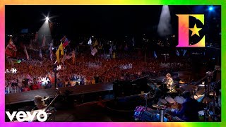 Elton John  Crocodile Rock Live From Glastonbury UK  2023 [upl. by Atirys]