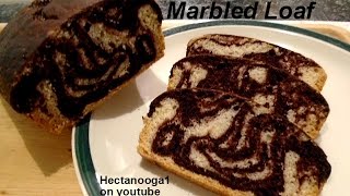 Chocolate Marble Loaf recipe vegan one bowl quick and easy video 1148 [upl. by Micheal444]