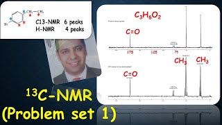 Carbon 13 NMR problem set 1 [upl. by Willi]