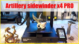 STAMPANTE 3D  Artillery Sidewinder X4 PRO [upl. by Kolk]