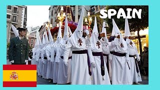 Malaga Witnessing Easter Holy Week Semana Santa religious procession [upl. by Dace859]