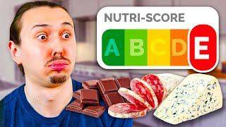 Je mange que du Nutriscore E pendant 24h [upl. by Marga]