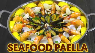 Super Yummy Seafood Paella [upl. by Alaikim584]