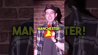 Comedian’s heckler has ultimate comeback standupcomedy standupcomedian comedy crowdwork [upl. by Anyat]