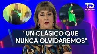 María Julia considera excesivos los minutos extras durante el Clásico Regio lanza mensaje a Nahuel [upl. by Idnar]