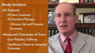 Treating Scars with Silicone Bandages —Video Discussion by Thomas Mustoe MD [upl. by Htenaj592]