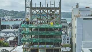 CMP Construction  Hyde Lane Apartments  Construction Timelapse [upl. by Ayhay]