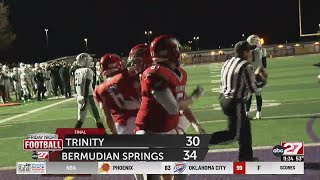 Bermudian Springs Trinity battle for District 3 3A gold [upl. by Aneetak]