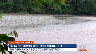 La falta de lluvias se evidencia en los ríos de la Amazonía [upl. by Seymour]