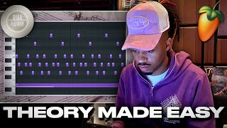 The ONLY MUSIC THEORY You Will EVER NEED as a PRODUCER  FL Studio Tutorial [upl. by Inor36]