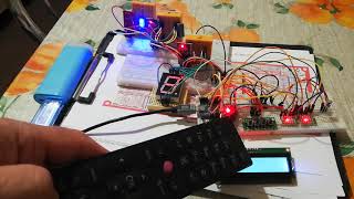 audio switch and motor control for volume with RC5 Remote 4 [upl. by Bradford]