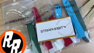 New colors from StrapHabit FKM Deployant straps [upl. by Gereld704]